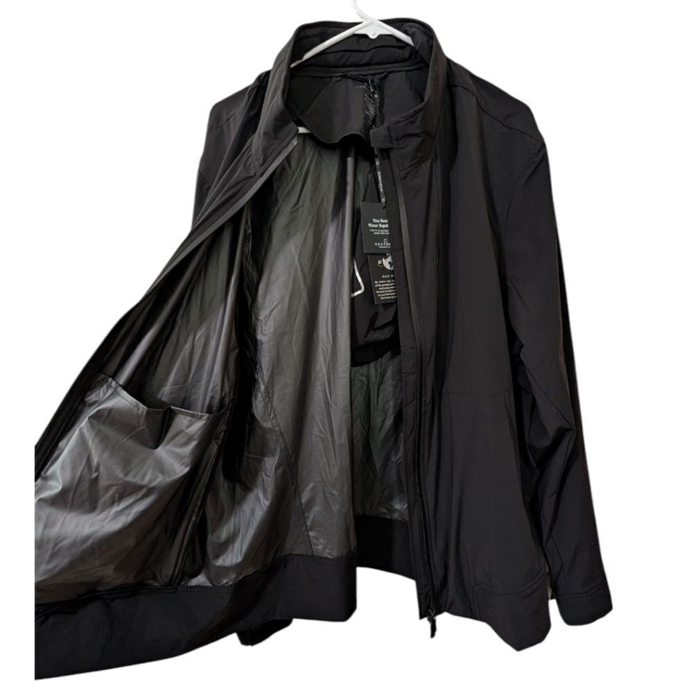 ANATOMIE Jack Black Water-Repellent Lightweight Travel Jacket Coat Men's XL NWT - Picture 8 of 14
